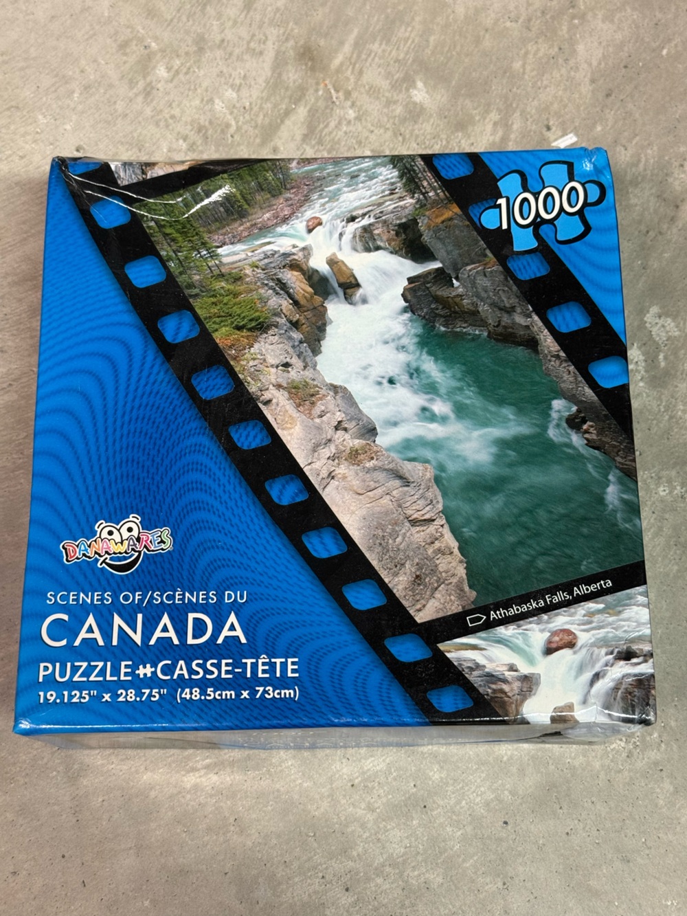 Canada Scenes 1000-Piece Puzzle - Blue